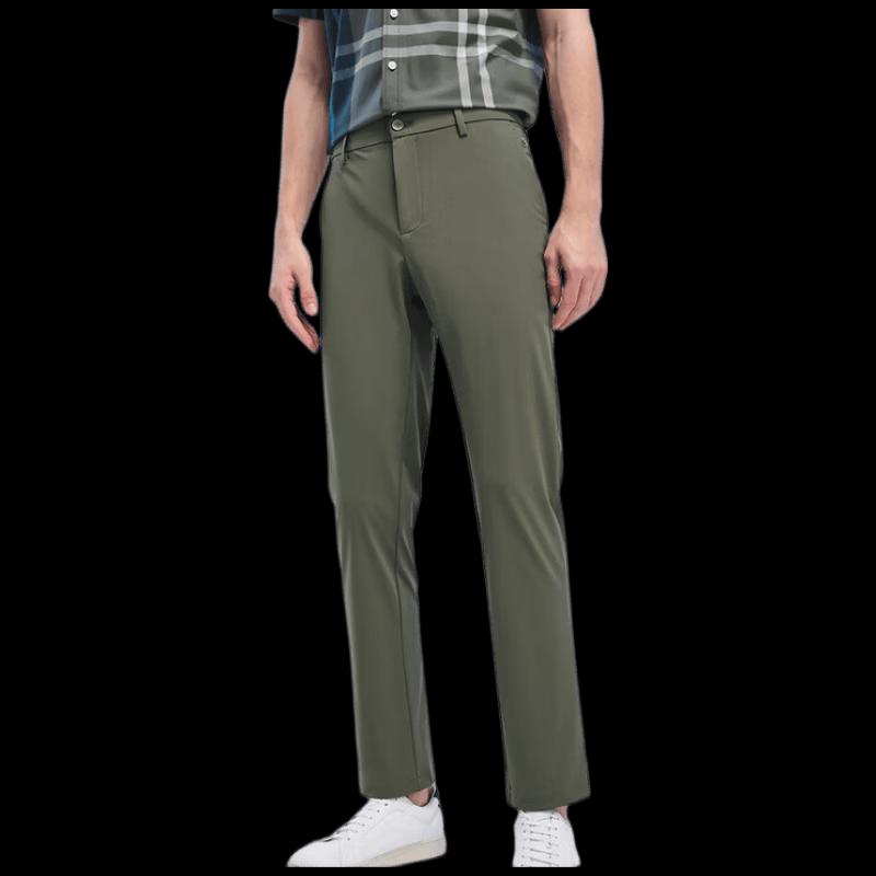 Navigare Men s Lightweight Cool-Touch Tapered Casual Pants 33