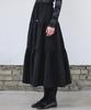 MICANE Lyra Tiered Shirred Long Skirt