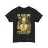 In God We Trust Pope Leo XIV First American Pontiff Patriotic Catholic T-Shirt