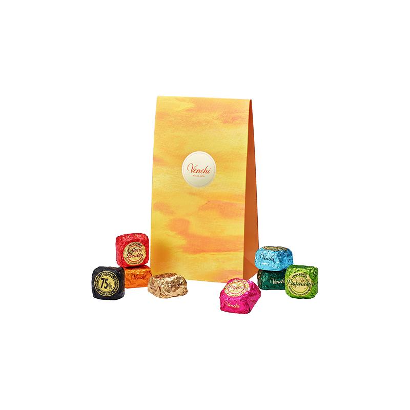 Venchi Caviar-Shaped Filled Chocolates Gift Bag