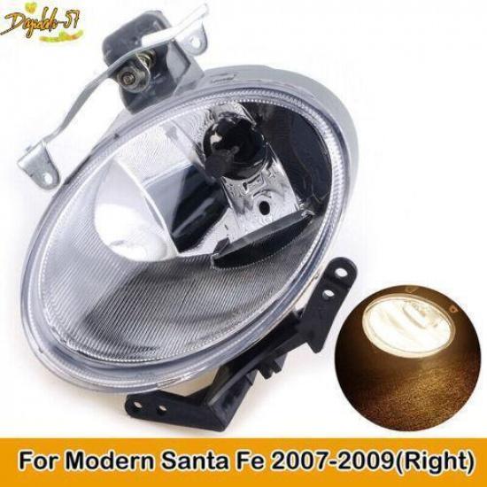 For Hyundai Santa Fe CM 2007 2008 2009 Front Right Bumper Fog Light Lamp W/ Bulb