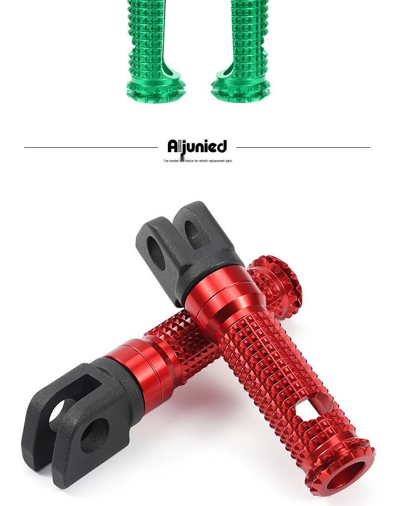 Kawasaki Z900 ER6N Rutschfeste Aluminium Vordere Fußrasten Motorrad Modifikationszubehör