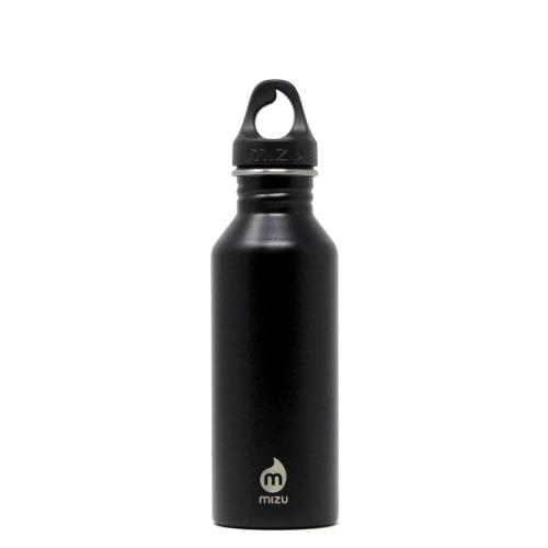 

Mizu M5 530ml Single-Wall Stainless Steel Water Bottle, Enduro Black, MIZUM5EBLK