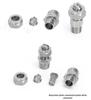 Stainless Steel Modular Cooling & Dehumidifying Nozzle Set (3-4 Pieces) with TPU Quick Release & Filter