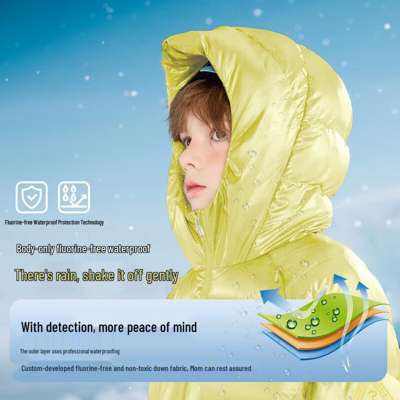 ASK JUNIOR Kids  Waterproof Goose Down Jacket 150