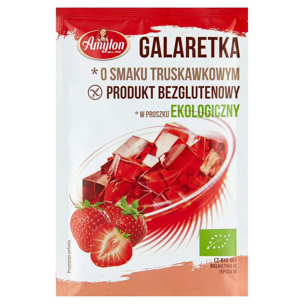 Strawberry Flavored Organic Jelly 40G Amylon