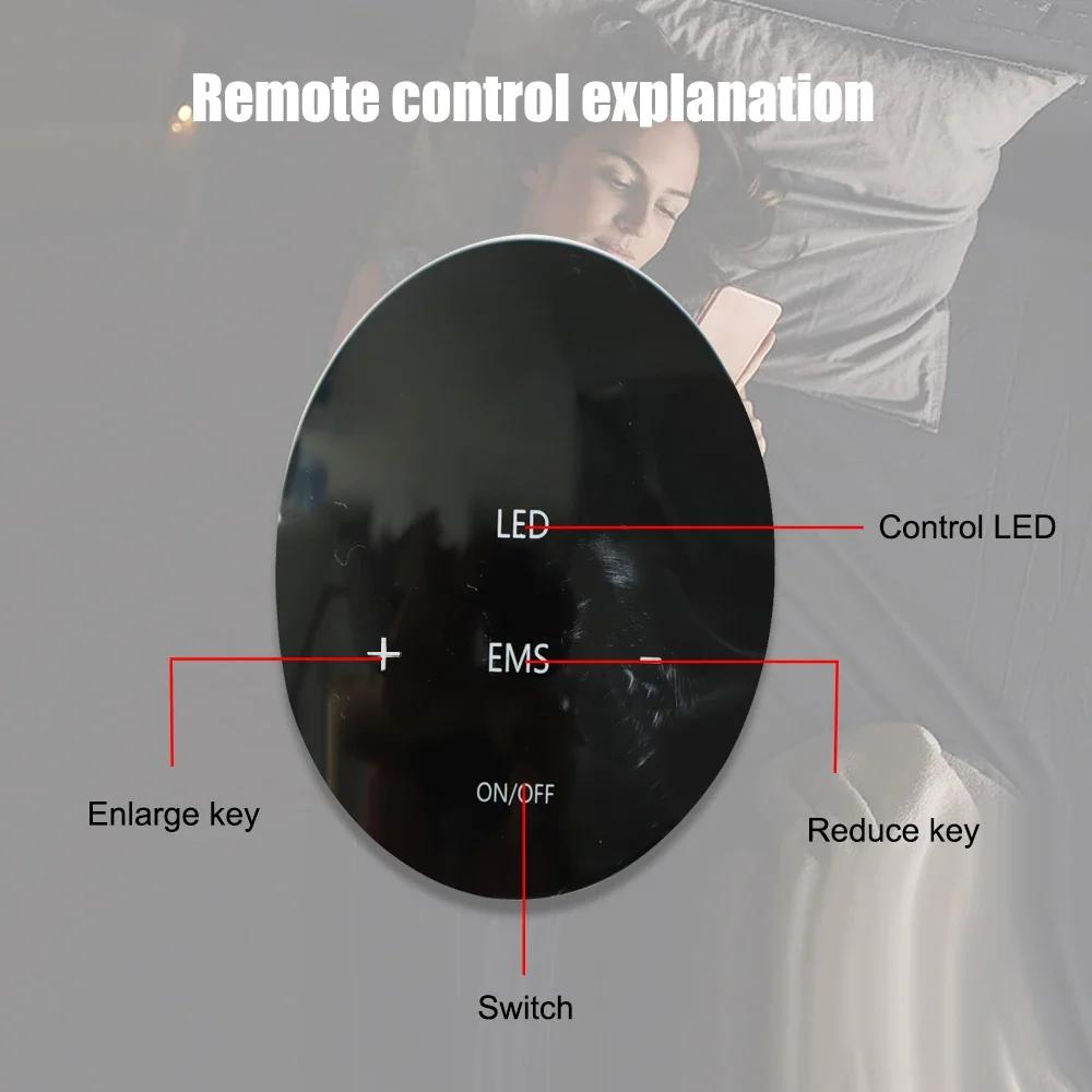 Far Infrared Massage Belt 32 LED Red Light Heating Therapy EMS Pulse Massager Palace Heating Belt For Waist Relief