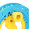 ABS Outdoor Kite Line String Winder Grip Wheel Flying Tools 20cm Wheel with 200M Line(20cm Yellow Wheel 200m Wire )