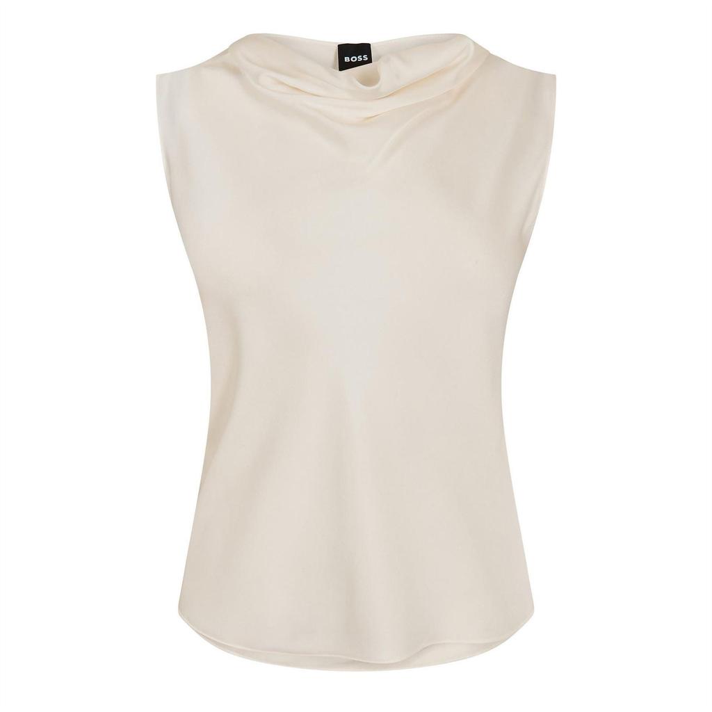 BOSS Womens/Ladies Shell Cowl Neck Sleeveless Blouse