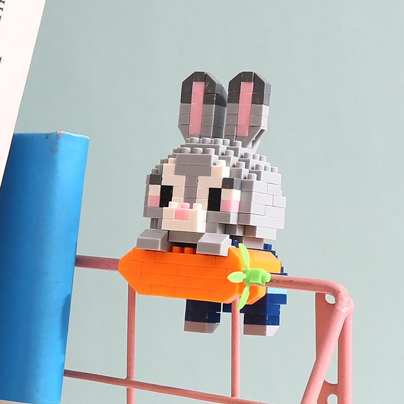 LEGO-Compatible Mini Building Blocks: Cartoon Figurines & Educational Toys
