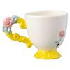 Sanart Disney “Beauty and the Beast” Mug, Approx. 330ml, SAN3631, White, Large