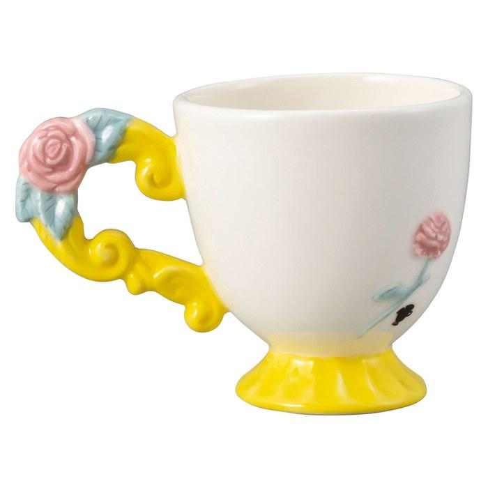 Sanart Disney “Beauty and the Beast” Mug, Approx. 330ml, SAN3631, White, Large