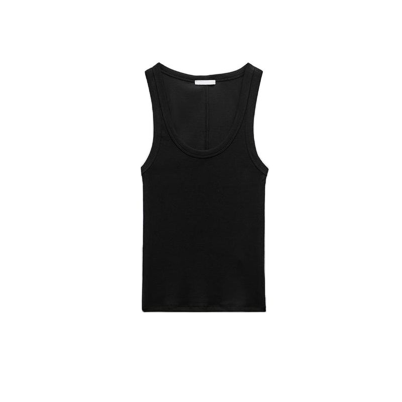 Spring New Women's Clothing Fashion Sexy Style round Neck Silm Wild Vest Sling Rib T-shirt 3253325