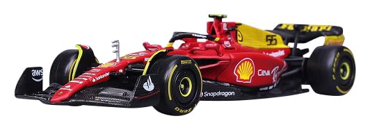 

Kyosyo Bburago Scuderia Ferrari Italian GP 75th ANIV Special Color Sainz Completed Product 1/43 F1-75 (2022) No.55 C.