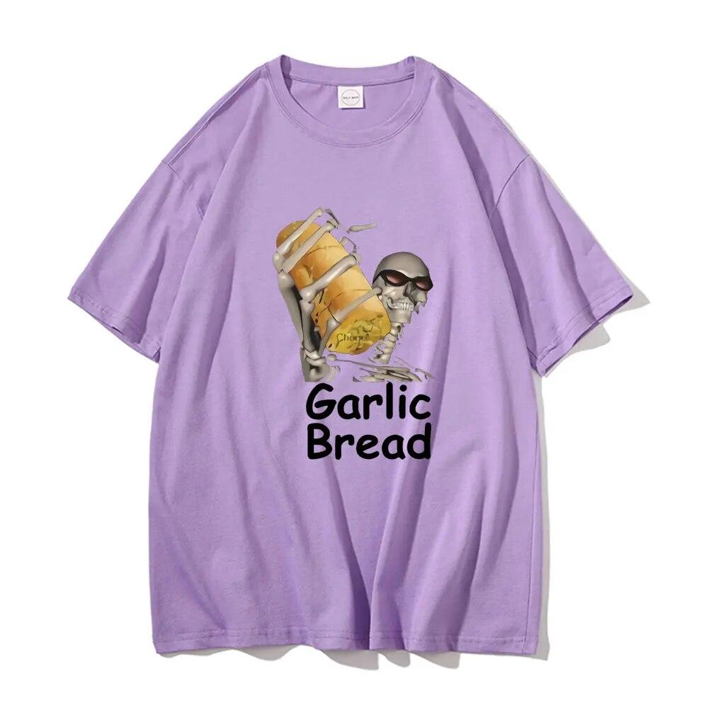 When Ur Mom Com HOM N Maek Hte Garlic Bread Unisex Women T Shirts Harajuku Graphic Vintage – Best Trendy Unisex Casual Loose Tshirt