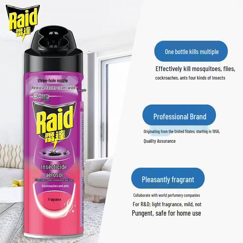 Radar Unscented Insecticide Spray 600ml: Kills Cockroaches & Repels Flies, Mosquitoes, Ants.