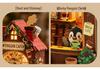 3D Magnetic Wooden Miniature Scene Puzzle, Refrigerator Sticker Cabin Model Ornament, Birthday Gift for Men and Women