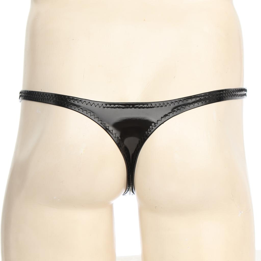 Männer aushöhlen vorne Dessous T-Back Low Rise Slips leichte Mikro-Unterwäsche Unterhose Bademode