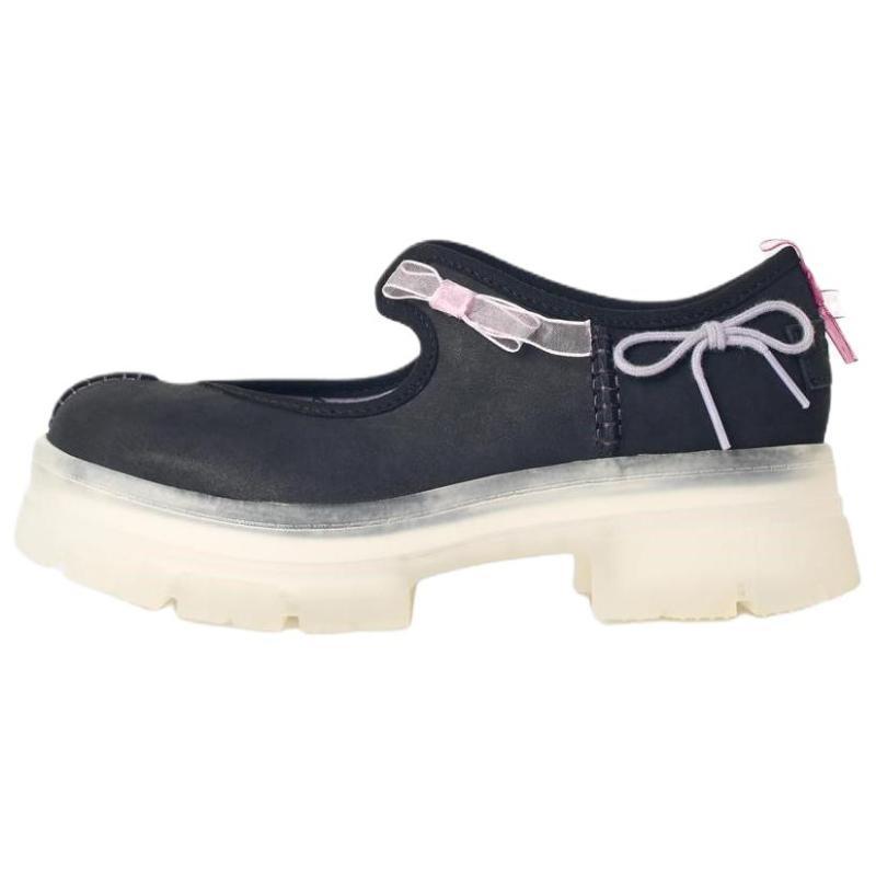 

UGG Areum Mary Jane Bow Sneakers Women s Sneakers 1170971-BLK 37 чёрный