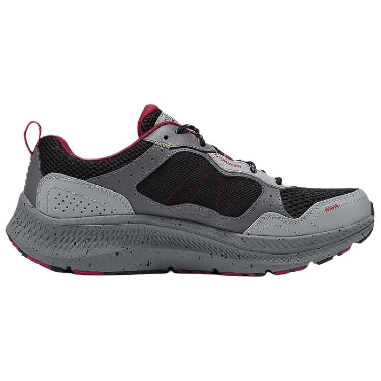 Skechers Go Run Consistent 2.0 Zapatillas de Running Versátiles Cómodas de Caña Baja para Hombre Gris Negro 220875-BKMT