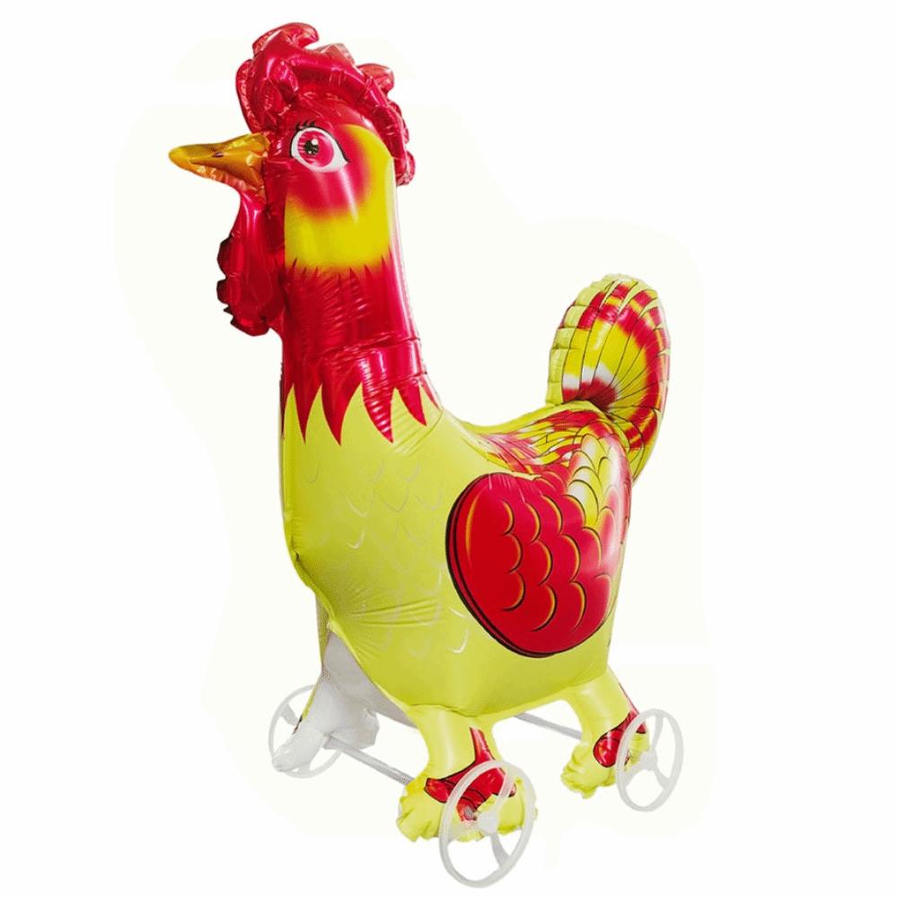 4D Design Walking Balloon Large Size Aluminum Film Aluminum Foil Balloon Cartoon Animal Elephant Stand Cartoon Balloon