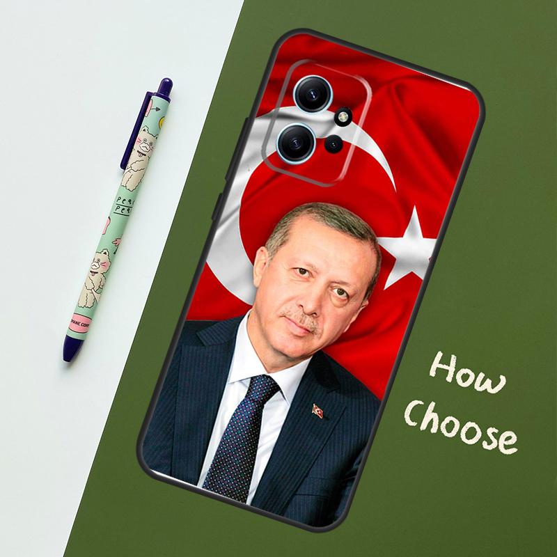 Turkey Recep Tayyip Erdogan Case For Xiaomi Redmi Note 15 Pro Plus 14 13 10 11 12 Cover For Redmi 15C 15 13C 12C 14C 10C