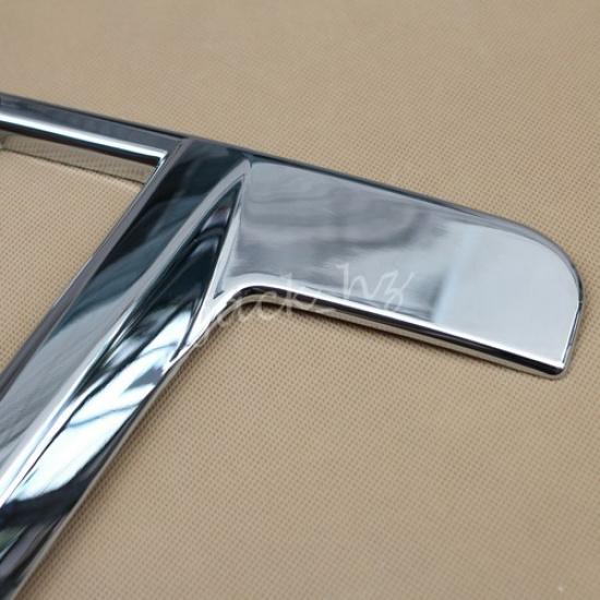 Chrome Front Fog Light Cover Trims For 2017- Nissan Rogue X-Trail T32