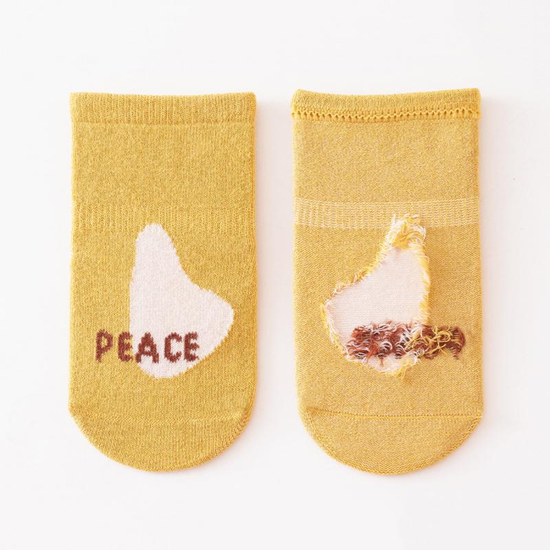 New Winter Autumn Anti Slip Baby Socks Cute Cartoon Animal Print Toddler Kids Floor Sock Rubber Soles Cotton Baby Boy Girl Socks