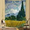 Post Impressionist Painters V-Van Gogh Printed Large Wall Tapestry Indian Buddha Wall Decoration Bohemian Hippie Wall Art Decor