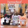 Charming Fox Plush Pendant Ultra Soft Short Plush Stuffed Animal Toy
