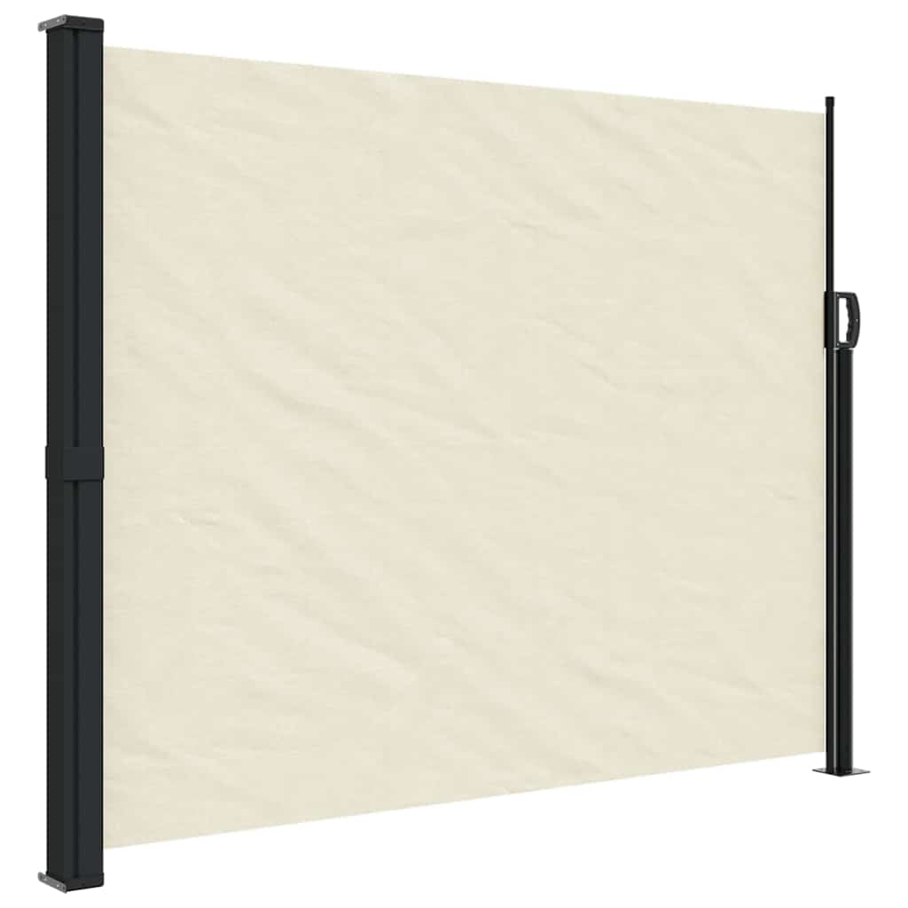 Retractable Side Awning Cream 160 X 300 Cm