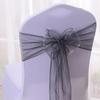 1 Pcs Lace Chair Sashes Elegant Premium Quality Chair Ribbons Bows Chairs Tie Back Chairs Decoration For Wedding Banquet Party