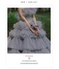 2025 Evening Wedding Dress: Studio Yarn, Outdoor Trailing Cake Skirt, Mori Style Travel Photography Gown