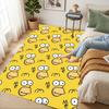 Yellow Faces Living Room Nonslip Area Rug Soft Carpet For Bedroom Game Playroom Sofa Office Home Decor Doormat Christmas Gift C926508