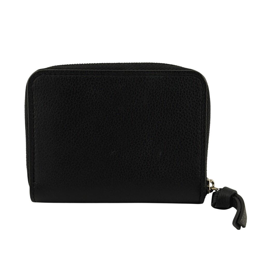 LOUIS VUITTON M80099 Zip around purse leather Rock Me Zippy Coin case black leather Used