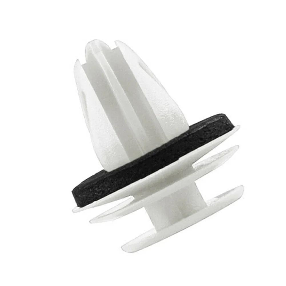 50PCS Door Panel Clip with Seal Ring Fastener Rivet Bumper Retainer suit for BMW E34 E36 E38 E39 E46 M3 M5 Z3 X5 Car Accessories