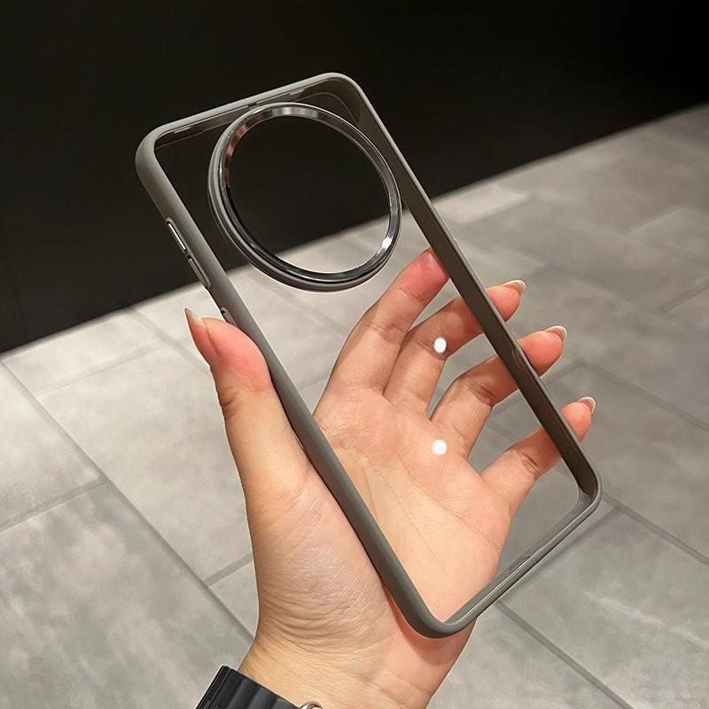 Transparent Phone Case for Huawei Mate70pro, Metal Eagle Eye, Non-yellowing Mate60, and Anti-drop Protective Case for P70