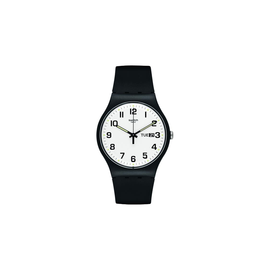 SWATCH Unisex 41mm White Watch SO29B703 SO29B703 SO29B703