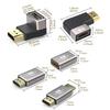 8K HDMI 2.1 Cable Adapter 90 Degree Right Angle Male To Female Connector 4K 8K HDMI Extender for TV Stick PS4 PS5 Xbox PC Laptop