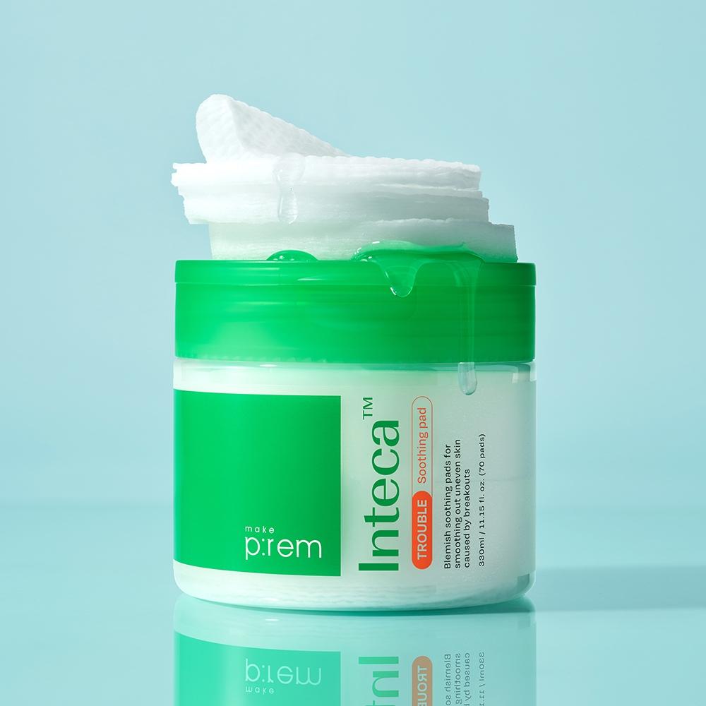 Makeprem [Trouble Keratin Care] Makeprem Inteca Trouble Soothing Pad 70 Sheets