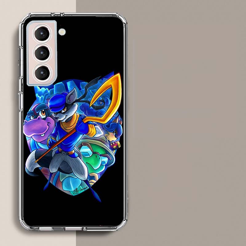 Game S-Sly C-Cooper Phone Case For Samsung Galaxy S25 Edge S24 S23 FE S21 S20 S10 Plus S22 S26 Ultra Cover Clear Cases TPU Capa