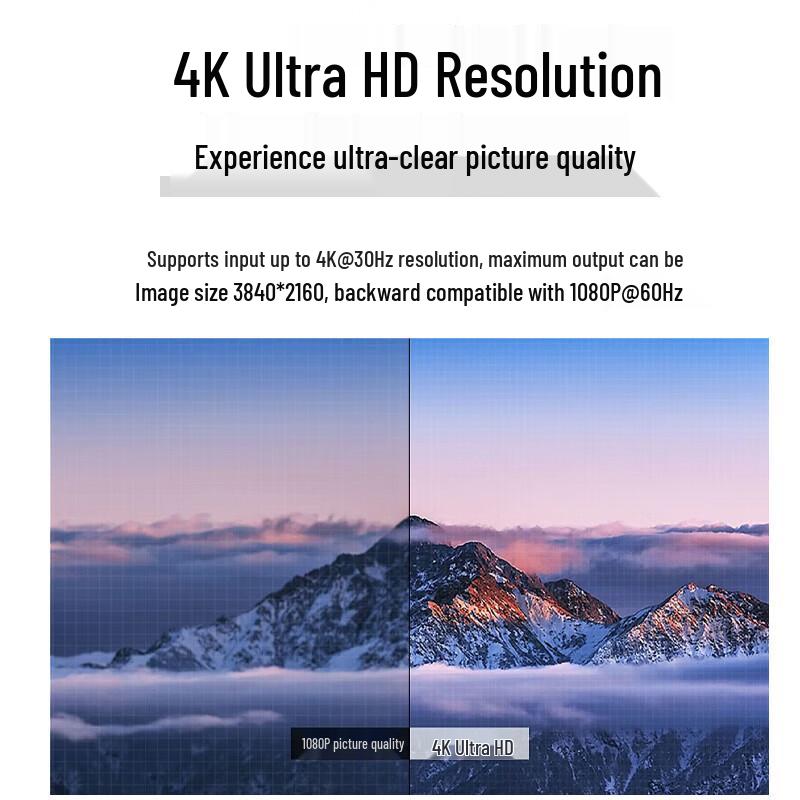 HuiDu AV-HD08V Professional 8x8 HD Video Matrix Switcher (CN Version)