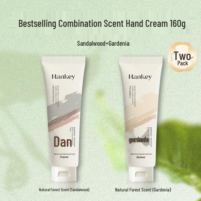 Gardenia Rose Sandalwood Hand Cream - Moisturizing, Anti-Chap, Hydrating for Students and Girls - All Seasons