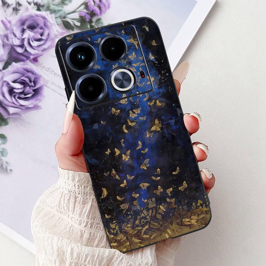 Fashion Painting Case For Infinix Note 40 40Pro Pro+ Soft Silicone TPU Phone Cases For Infinix Note40 40 Pro Plus Covers Bumpers
