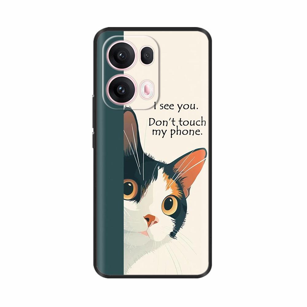 Silicone Case For OPPO Reno 13 Pro Cover CPH2697 PKK110 Cute Cartoon Painted Shockproof Fundas For OPPO Reno 13 5G Reno13 Covers