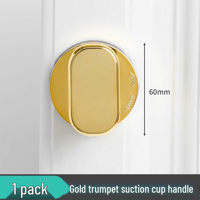 Self-Adhesive Suction Cup Glass Door Handle for Sliding Doors, Cabinets, Drawers, Wardrobes, and Refrigerators