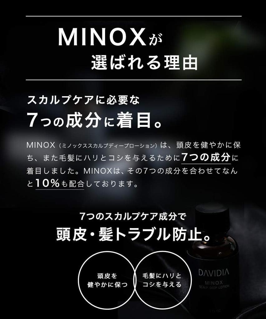 DAVIDIA Minox Minoxidil Hair Growth Scalp Care Tonic Minox Minoxidil Derivative Hypoallergenic Hair Growth Agent for early scalp First 100 days set