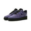 Nike Air Force 1 Slip Resistant Abrasion Resistant Low Top Skateboard Shoes Unisex Black Purple CW2288-001(Team575-)