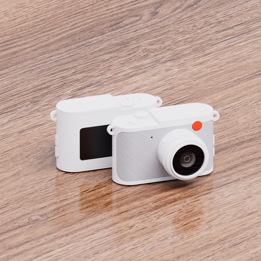 Portable Retro Mini Thumb Camera for Students - Standard Definition with Screen for Photo and Video.