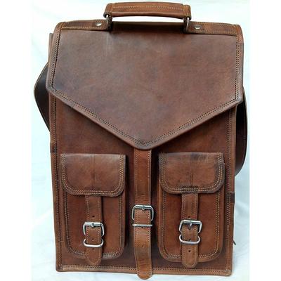 Real Genuine Leather Backpack Women Bag Fashion Coolcy Style Vintage New School